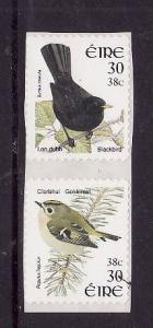 Ireland-Sc#1319c-unused NH self-adhesive pair-Birds-2001-