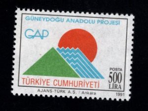 TURKEY Scott 2512 MNH** Irrigation and Power stamp