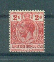 British Honduras sc# 86 mh cat value $4.25