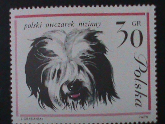 POLAND-1963-SC#1115-23 WORLD FAMOUS LOVELY DOGS- MNH VF COMPLETE SET RARE