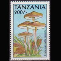 TANZANIA 1993 - Scott# 1014 Mushroom 200s NH