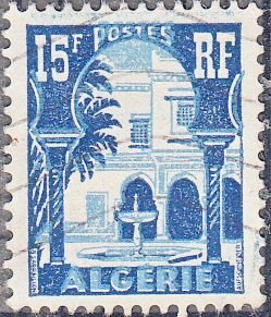 algeria  scott no 258  used