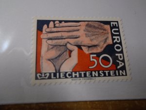 Liechtenstein  #  370  MNH   Europa