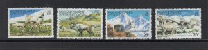 Falkland Islands Dependencies #1L62-65  (1982 Reindeer set) VFMNH CV $1.55