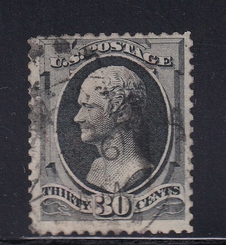 154 F-VF used neat cancel with nice color scv $ 300  see pic 