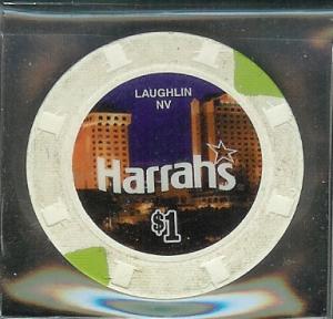 $1.00 Poker Chip, Harrah's