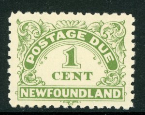 Canada 1939 Newfoundland 1¢ Perf 10 Postage Due Scott # J1  MNH G160