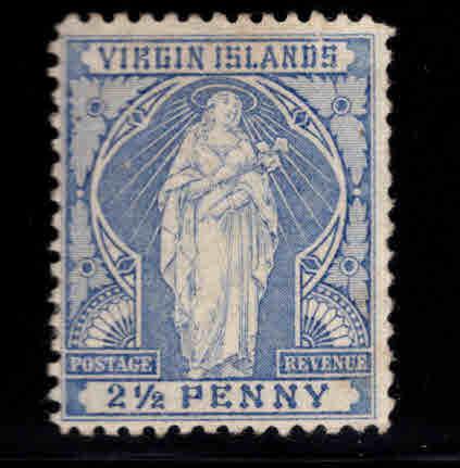 Virgin Islands  Scott 23 MH* St. Ursula 1899 CV $13