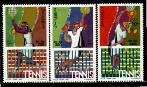 Somalia  MNH  Michel  767-69 Tennis Value 16 Euro