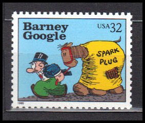 3000i 32c Barney Google Very Fine MNH V2503