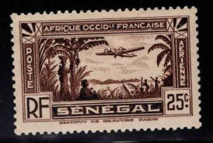 Senegal Scott C1 MH* Airmail stamp