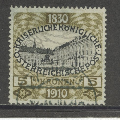 Austria 126 Used thin cgs