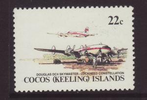 1981 Cocos Is 22c Mint SG67
