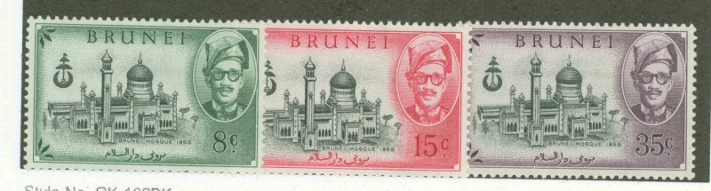 Brunei #97-99  Single (Complete Set)