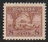 Canada 1942-43   Farm Scene   Sc# 256   Mint