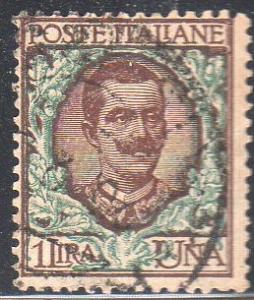 Italy 87 - Used - Victor Emmanuel III (1901-26) (cv $0.40)