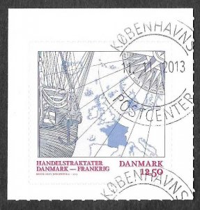 Denmark SC 1664 * Trade Jorgensen Engraving * CTO * 2013