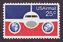 C89 Plane & Globes mint single