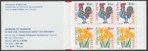 SWEDEN Sc. 2224a Easter 1997 MNH booklet
