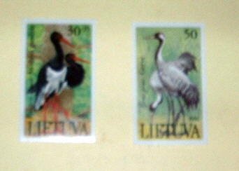 Lithuania - 403-04, MNH Set. Birds. SCV - $1.40