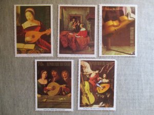 Chad, Scott# 292 A-E, MNH