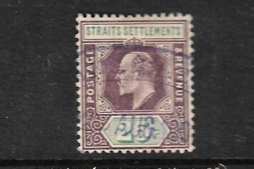 MALAYA-STRAITS  1904  25c KEVII  FU SG133 