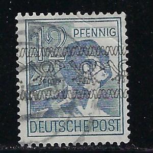 Germany AM Post Scott # 604, used