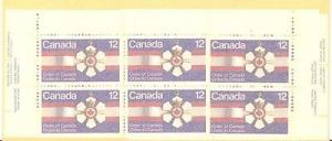 Canada 8 M/S of Plate Blocks  VF NH #715/787