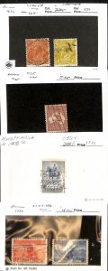 Australia Postage Stamp, #118, 120, 125, 153, 157-158 Used, 1933-36 (AG)