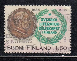 Finland 1985 Sc#701 100 Years of Society of Swedish Literature Used