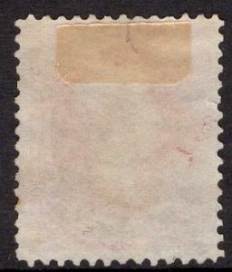 US Stamp #166 90c Rose Carmine Perry USED SCV $275. 4 Margins.