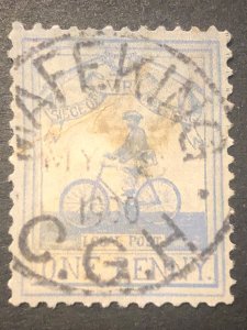 COGH Cape of Good Hope, Mafeking Goodyear African stamp 1900, GB SG#17 Cat:$500