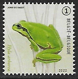Belgium # 2985e - European Tree Frog - MNH.....{ZW20}