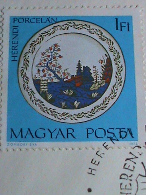 ​HUNGARY-FDC-1972-SC#2170- HEREND CHINA FACTORY FOUNDED IN 1839 MNH COVER VF