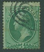 USA SC#136 George Washington  3¢ canceled