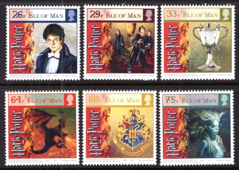 Isle of Man 1121-1128 Harry Potter MNH VF