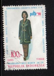 Indonesia - #883 Reginal Costumes - Java,Timor - Used