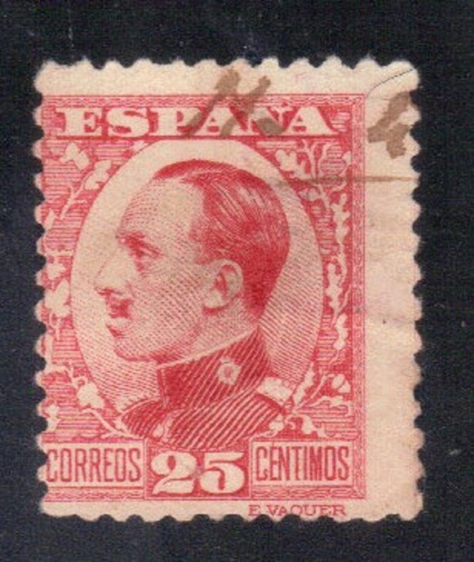 SPAIN SC #411 USED 25c 1930