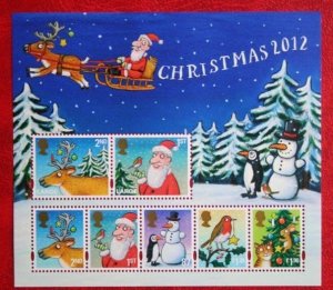 Great Britain GB 2012 Christmas MNH Scott# 3119 SG MS3422