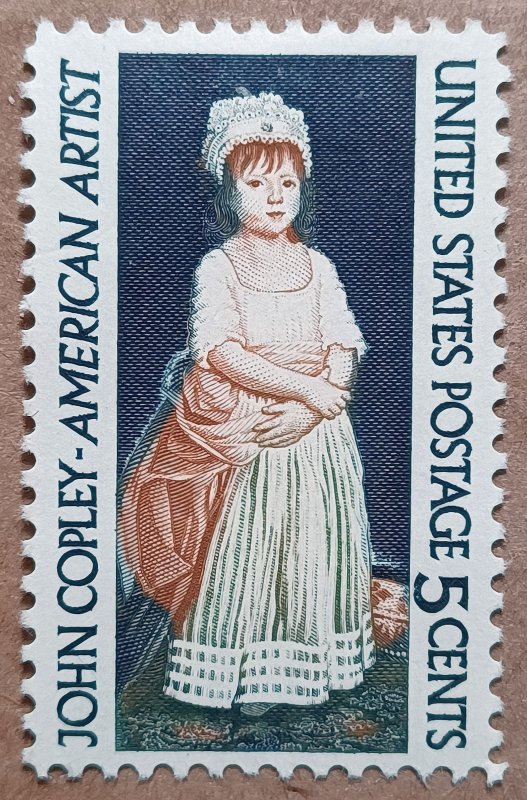 United States #1273 5c John Singleton Copley MNG (1965)