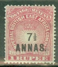 LC: British East Africa 37 mint CV $85