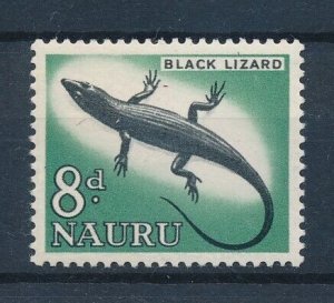 [117011] Nauru 1954 Reptile black lizard From set  MNH