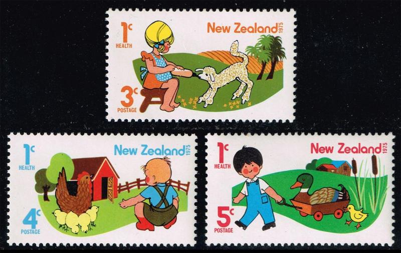 New Zealand #B92-B94 Health Stamps Set of 3; MNH (1.25)