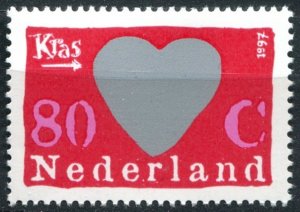 Netherlands Sc#955a MNH, 80c multi, Scratch Stamps (1997)