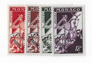 Monaco Sc#321-4 set of 4 precancels NH VF