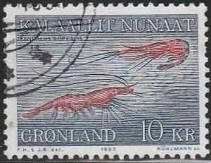 Greenland, #136 Used From 1981-86