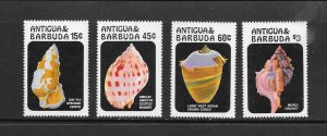 SHELLS - ANTIGUA #943-6 MNH