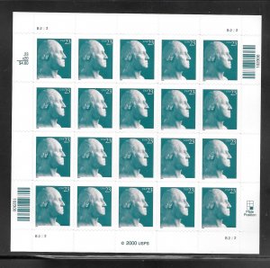 #3468A MNH Sheet.