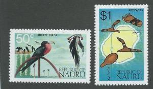 Nauru #103-104 (MNH) CV $3.10