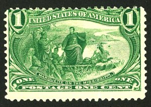 U.S. #285 MINT OG LH THIN